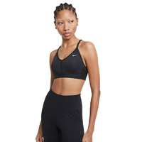 Top Fitness com Bojo Nike Baixa Sustentação Dri-Fit Indy Bra Vneck Adulto