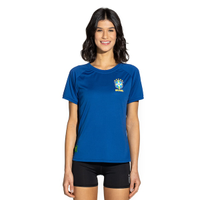 Camiseta do Brasil CBF Torcedora - Feminina