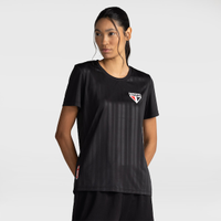 Camisa do São Paulo Embossed Feminina