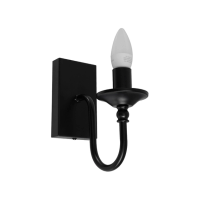 Arandela Metal Colonus - PRETO
