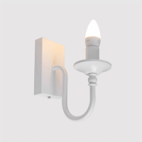 Arandela Metal Colonus - BRANCO