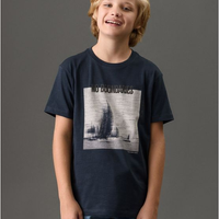 Camiseta Menino No Boundaries Calvin Klein Jeans - Marinho Camiseta Menino No Boundaries Calvin Klein Jeans Marinho 6