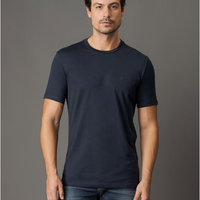 Camiseta Masculina Pima Calvin Klein Jeans - Marinho Camiseta Masculina Pima Calvin Klein Jeans Marinho p