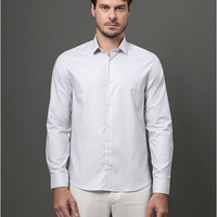 Camisa Masculina Slim Pima Cotton Calvin Klein - Branco Camisa Masculina Slim Pima Cotton Calvin Klein Branco 2