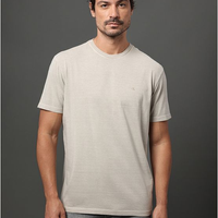 Camiseta Masculina Monogram Pigmento Calvin Klein Jeans - Caqui Claro Camiseta Masculina Monogram Pigmento Calvin Klein Jeans Caqui Claro p