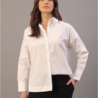 Camisa Over Calvin Klein - Branco Camisa Over Calvin Klein Branco 42