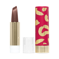 Combo Sofisticada e Determinada: Batom Marrom 3,4g + Case Dourado