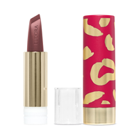 Combo Sofisitcada e Confiante: Batom Marrom 3,4g + Case Dourado