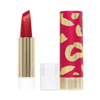 Combo Glamourosa e Destemida: Batom Alaranjado 3,4g + Case Rosa