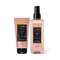 Combo Instance Baunilha Glow: Desodorante Colônia Spray Perfumado 2OOml + Loção Iluminadora 180ml