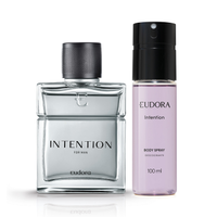 Combo Intention: Colônia Desodorante 100ml + Body Spray 100ml