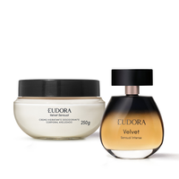Creme Hidratante Desodorante Corporal Aveludado Eudora Velvet Sensual 250g