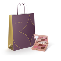 Combo Presente Natal Niina Secrets: Paleta de Sombras Shine 5,4g + Sacola