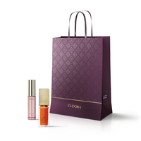 Combo Presente Niina Secrets Luminous: Lip Oil Shine Flowers Rosa Centifolia 7ml + Iluminador Líquido Rosé 10ml + Sacola M