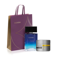Combo Men: Eudora H Flow Desodorante Colônia 100ml + Pomada Siàge Men 90g + Sacola