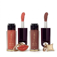 Combo Kiss Me Tint Charm: Lip Oil Peach 2ml + Lip Oil Brown 2ml