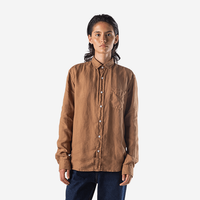 Camisa de Linho Ocre GG