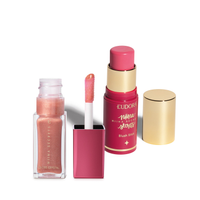 Combo Niina Secrets: Gloss 7ml + Blush 5g
