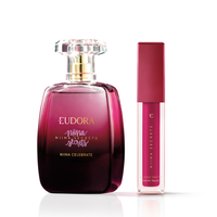 Combo Niina Secrets: Batom Skinny Matte Pink Peônia 5ml + Desodorante Colônia Celebrate 100ml