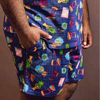 Short Pijama Masculino Estampa Arcade