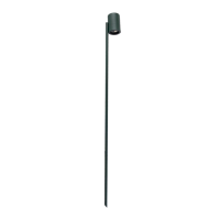Espeto Led Aluminio Verde Jardim 3W 2700K Ip65 Neuss