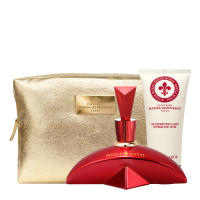 Kit Coffret Rouge Royal Marina De Bourbon Eau De Parfum 100ml Loção Hidratante 100ml Necessaire