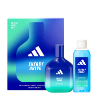 Kit Perfume Adidas Vibes Energy Drive Eau De Parfum 100ml E Shower Gel 100ml