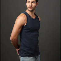 Regata Masculina Ribana Monogram Calvin Klein Jeans - Marinho Regata Masculina Ribana Monogram Calvin Klein Jeans Marinho Pp