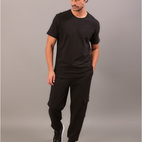 Calça Moletom Calvin Klein Jeans Masculino Listras - Preto Calça Moletom Calvin Klein Jeans Masculino Listras Preto p