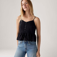 Blusa Levi's® Cora Preta - XS USA | PP BR