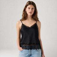 Blusa Levi's Lynn Cami Preta - XS USA | PP BR
