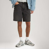 Bermuda Jeans Levi's® 468 Stay Loose Preta - 28 USA | 36 BR