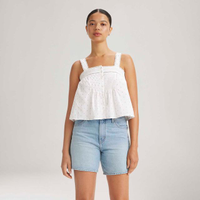 Blusa Levi's® Cici Regata Branca - L USA | G BR