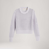 Blusa Levi's® Superbloom Crochet Branca Manga Longa - XS USA | PP BR