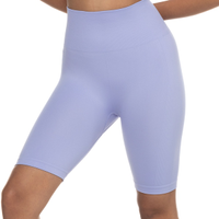 Bermuda Cós Médio Sem Costura Feminina Oxer Sem Costura Yoga