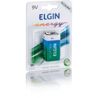 Bateria Alcalina Energy 9V Elgin