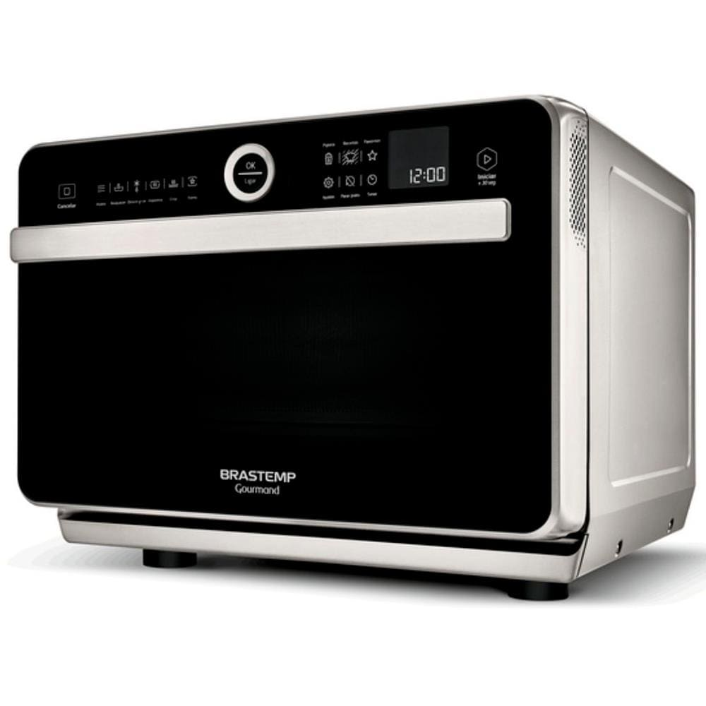 Forno Multifuncional com Micro-ondas Brastemp BMR31AS Gourmand 220V - 31 L Forno Multifuncional com Micro-ondas Brastemp BMR31AS Gourmand 220V - 31 L