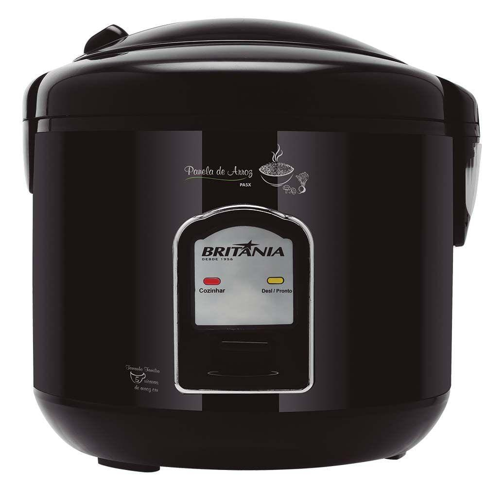 Panela Elétrica de Arroz Britânia PA5X BR 5 Xícaras - 220V Panela Elétrica de Arroz Britânia PA5X BR 5 Xícaras - 220V
