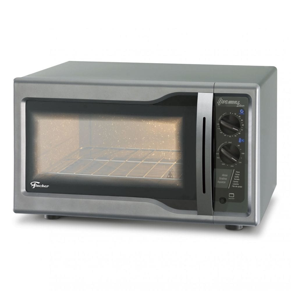 Forno Elétrico de Bancada Hot Grill Silver 44l 220V Fischer Grafite - 220v