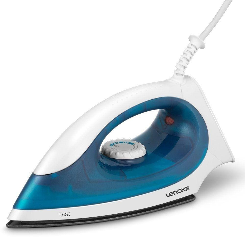 Ferro de Passar a Seco Lenoxx Fast PFF-603 Azul - 127V - 110V Ferro de Passar a Seco Lenoxx Fast PFF-603 Azul - 127V - 110V
