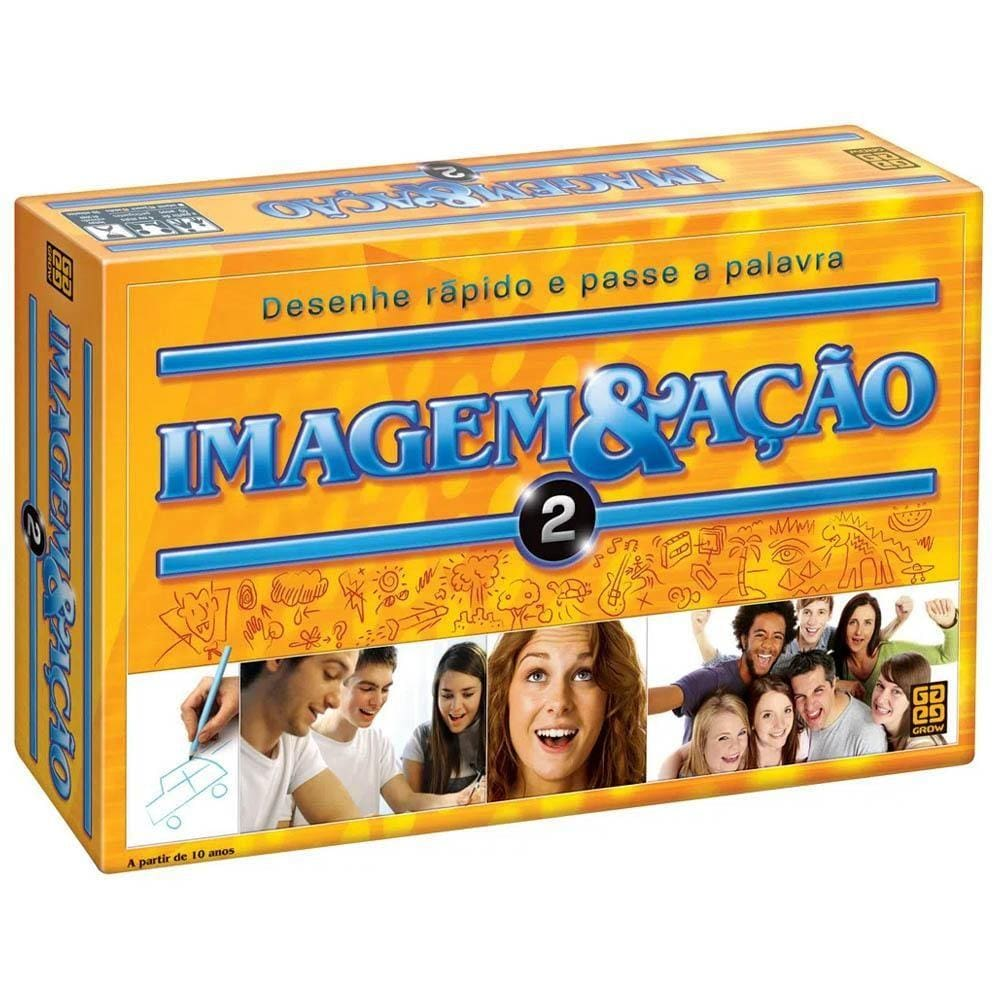 Jogo de Mesa Imagem & Ação 2 - Grow Jogo de Mesa Imagem & Ação 2 - Grow