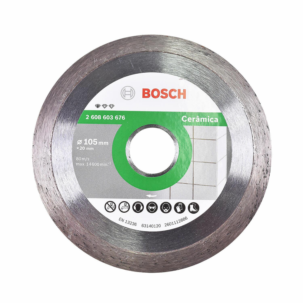 Disco Diamantado para Cerâmica 105 MM Bosch Disco Diamantado para Cerâmica 105 MM Bosch