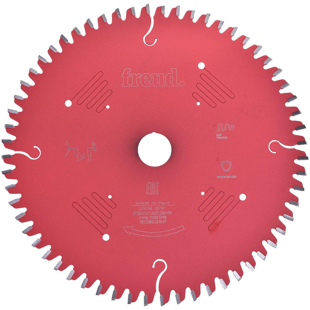 Disco de Serra 7. 1/4" para Mdf 60 Dentes Freud Disco de Serra 7. 1/4" para Mdf 60 Dentes Freud