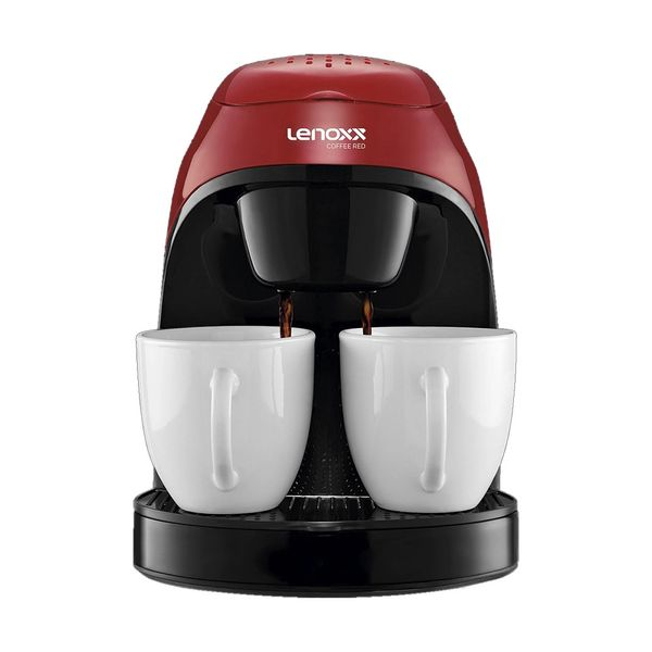 Cafeteira Elétrica Lenoxx Red Coffee PCA031 Vermelha 2 Xícaras - 220V Cafeteira Elétrica Lenoxx Red Coffee PCA031 Vermelha 2 Xícaras - 220V