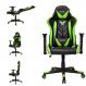 Cadeira Gamer Pro Eaglex Giratória Reclinável Ajuste de Altura - Verde