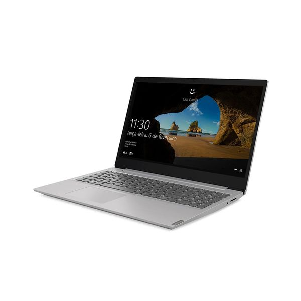Notebook Lenovo Ideapad S145-15API Ryzen 3 8GB 256GB Tela 15.6" Windows 10 Prata