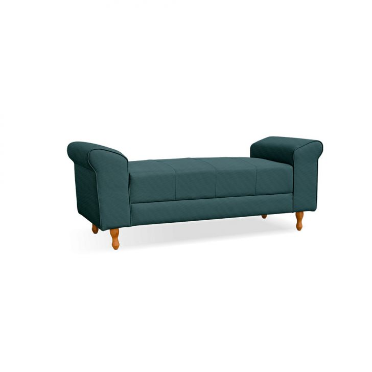 Recamier Xiq Linho Azul Recamier Xiq Linho Azul