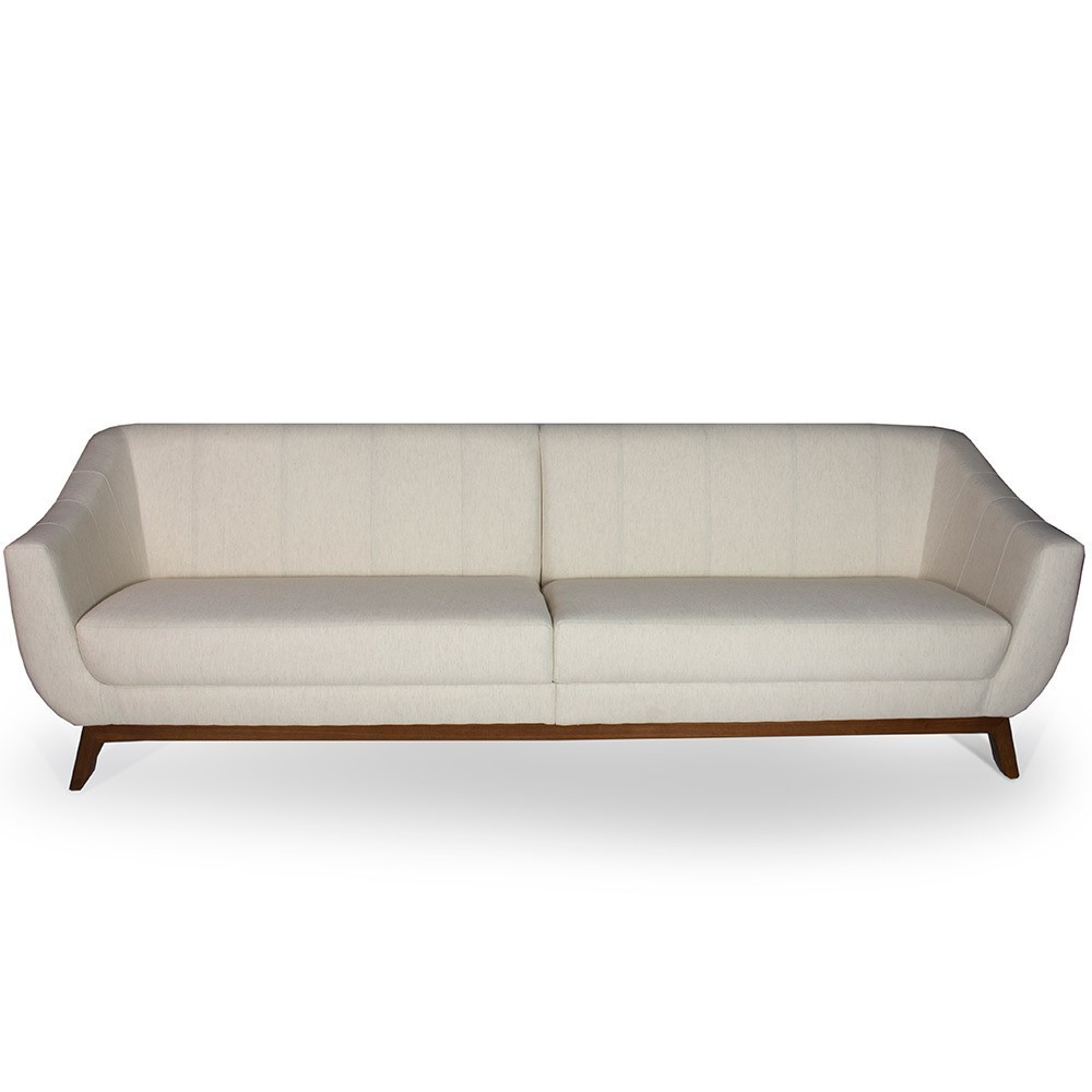 Sofá 3 Lugares Para Sala de Estar Atenas 230 cm D02 Linho Bege C-443 - Lyam Decor Sofá 3 Lugares Para Sala de Estar Atenas 230 cm D02 Linho Bege C-443 - Lyam Decor