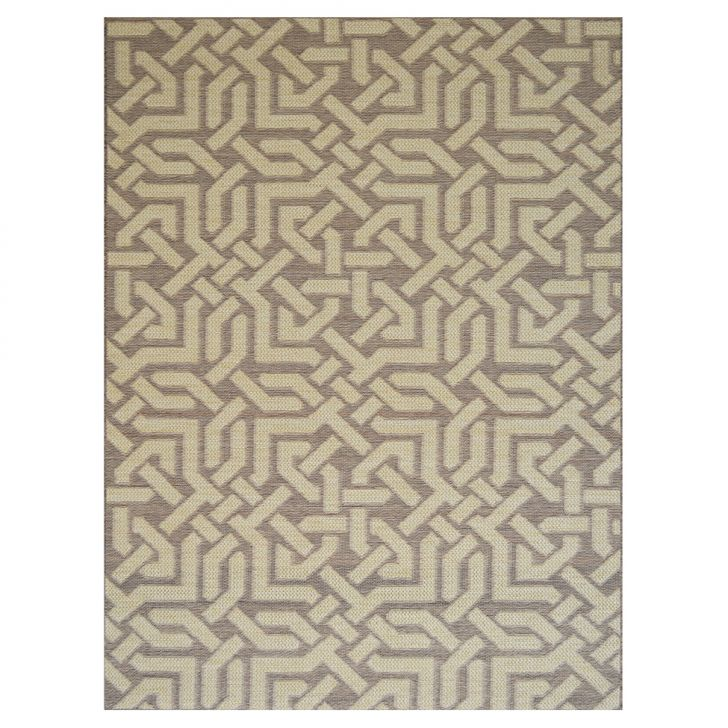 Tapete Lisboa I Retangular Polipropileno 66 X 230 cm Marrom Tapete Lisboa I Retangular Polipropileno 66 X 230 cm Marrom