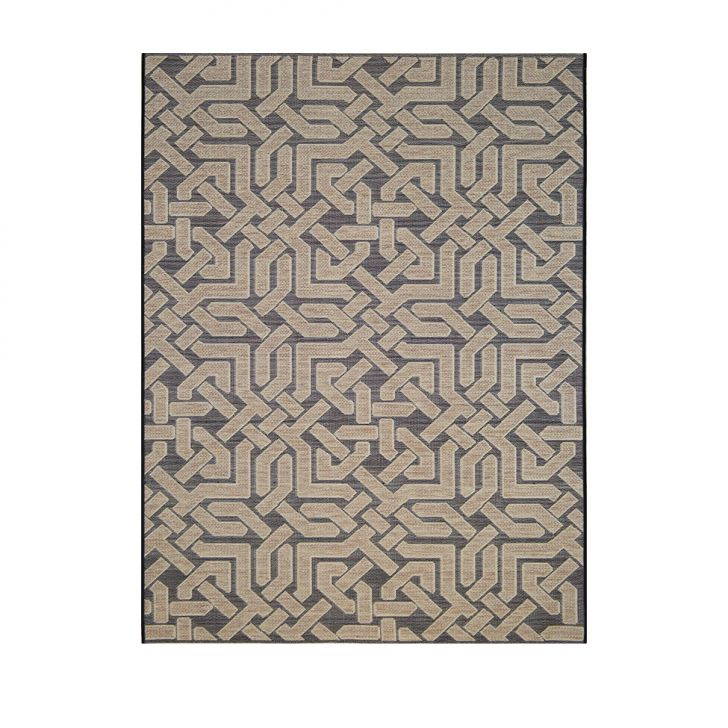 Tapete Lisboa II Retangular Polipropileno 66 X 180 cm Marrom Tapete Lisboa II Retangular Polipropileno 66 X 180 cm Marrom